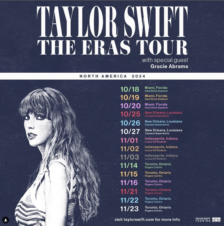 ‘Eras’ tour film ni Taylor Swift, ipalalabas na